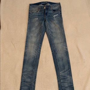 American Eagle, skinny, stretch jeans